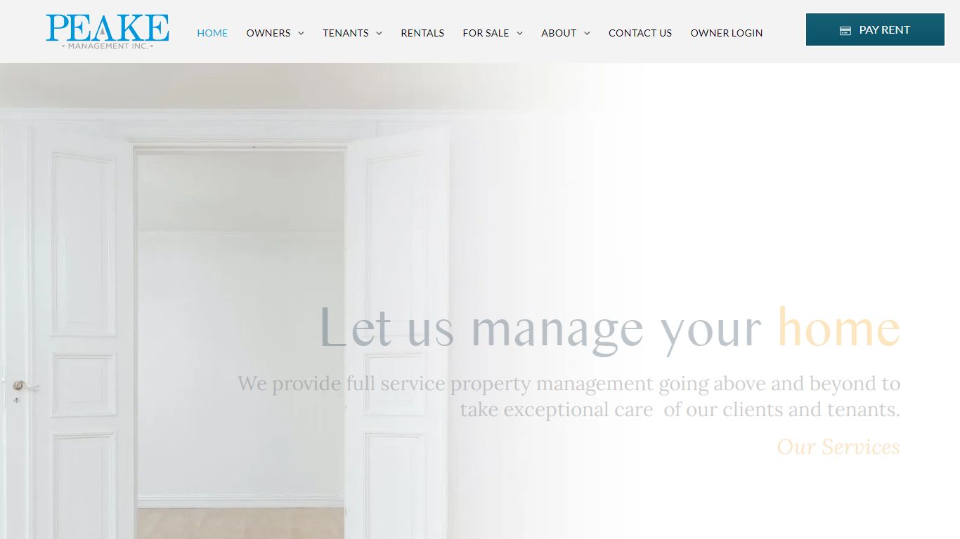 Northern Virginia Property Management | Peake Management Inc.